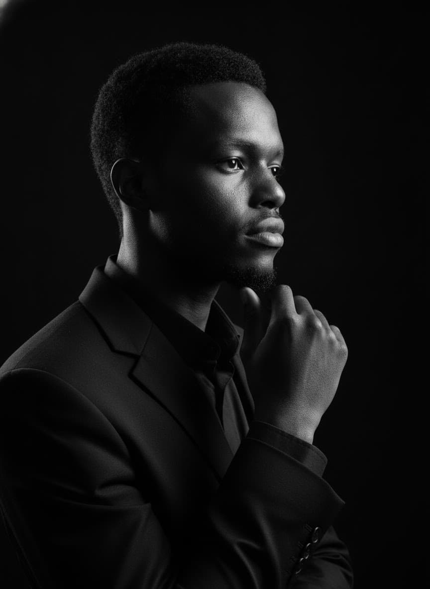 Chimeremnma Ojinta in a dark suit